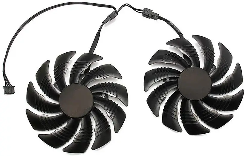 Кулер для видеокарты Gigabyte GTX 1050 1060 1070 960 RX 470 480 570 580 | Компьютеры и офис