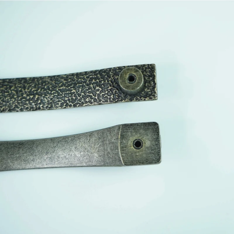 Винтажные ручки для мебели ручка кухонного шкафа Ретро черная ящика мебельная