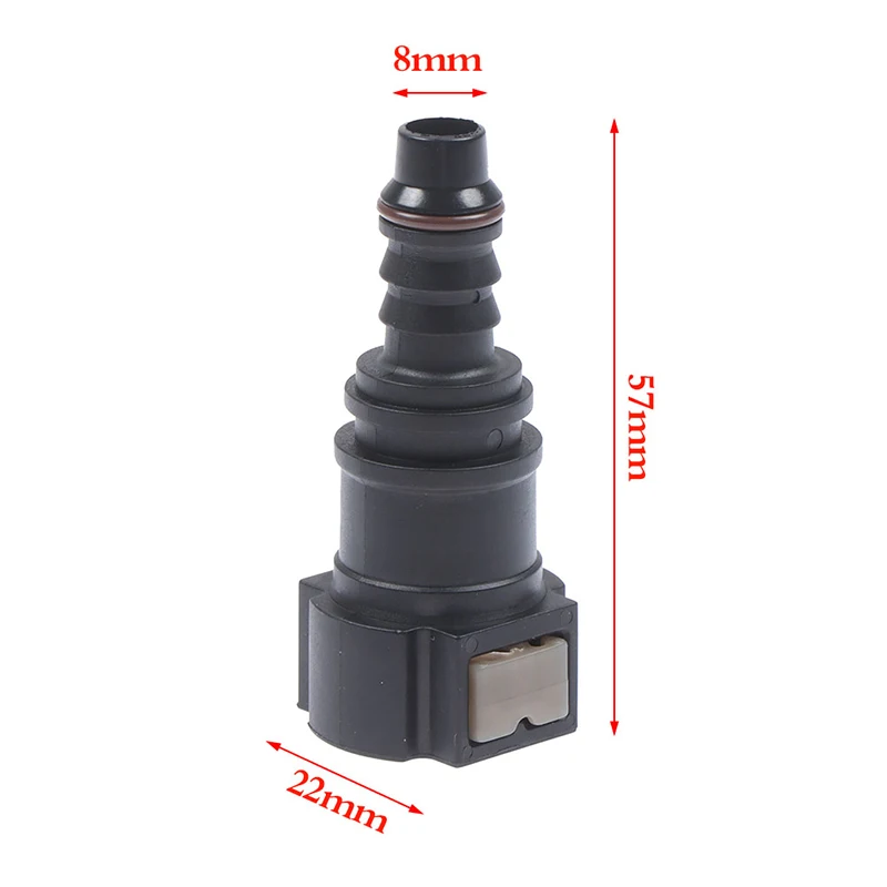 

1PC 8mm 9.89 Auto Car Fuel Line Hose Coupler Quick Release Connect Connector