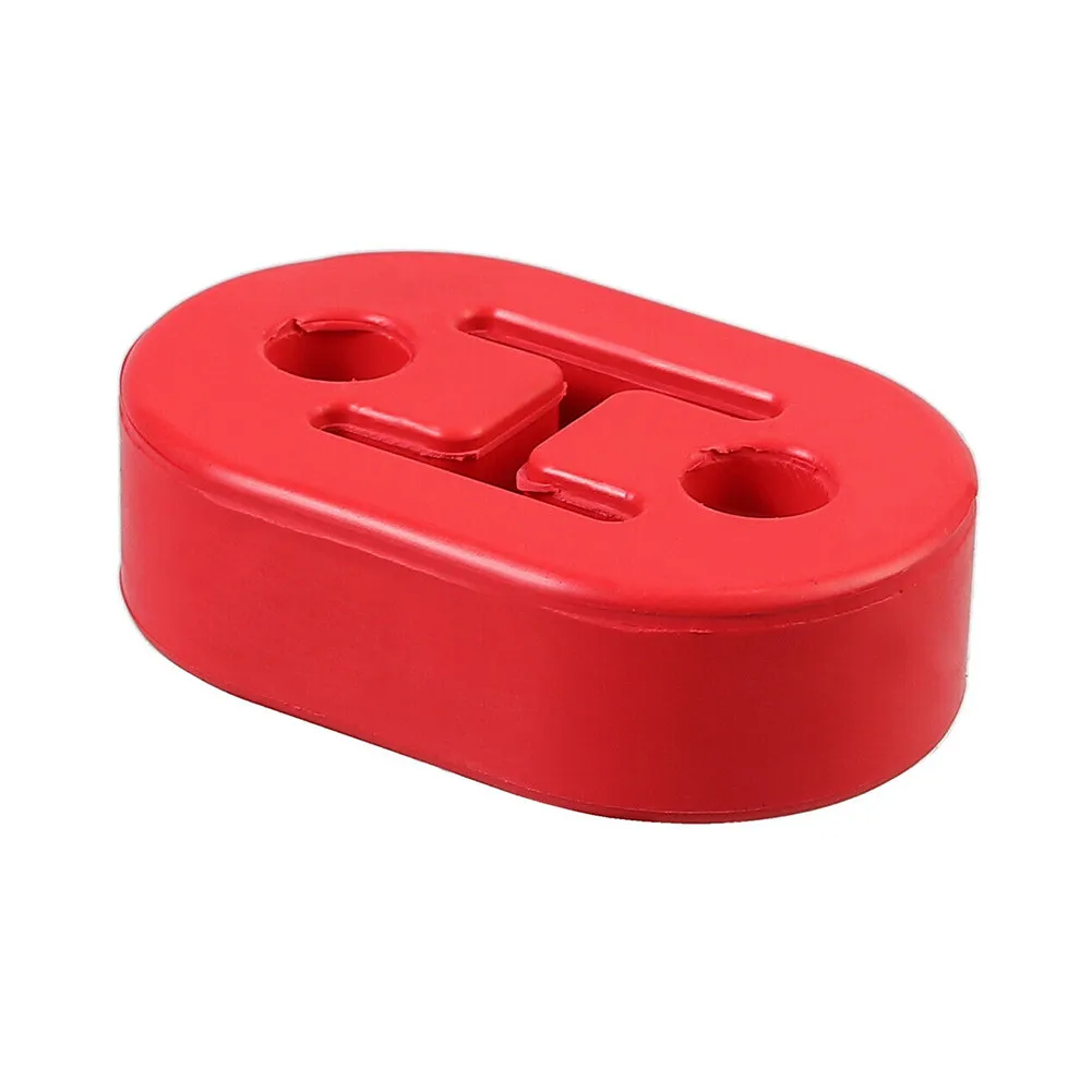 

4pcs 2 Holes Diameter 11.5mm Universal Car Rubber Exhaust Tail Pipe Mount Brackets Hanger Insulator