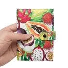 Обложка для паспорта женская, с застежкой, для паспорта, с изображением розы