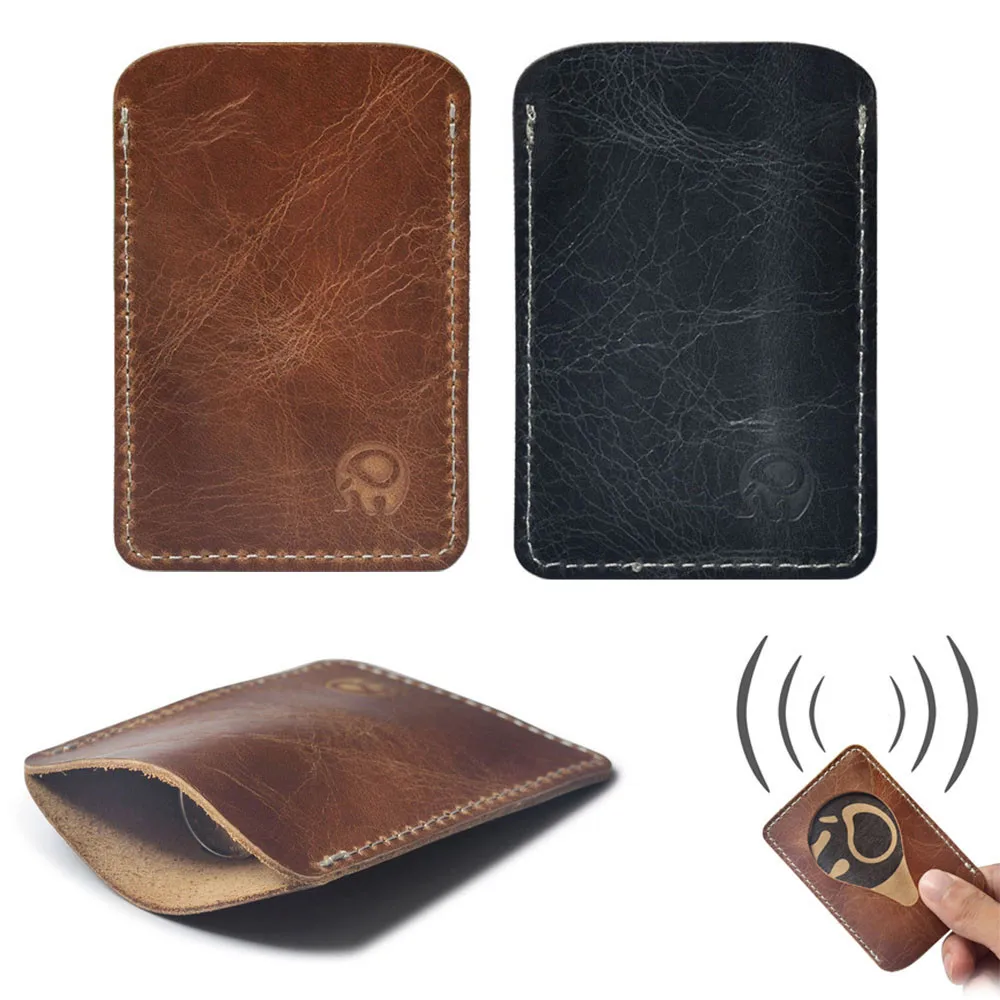 Leather Wallet Credit ID Card Holder Slim Case Bag Purse Money Men Women 2018 Bags D2 | Багаж и сумки