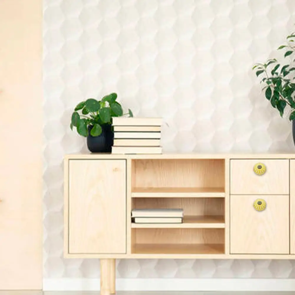 

Door Handle Ceramic Knob / Dresser Knobs White Blue Hardware Kitchen Knob Furniture Pulls Unique Handle Cabinet Door / Knob X3C5