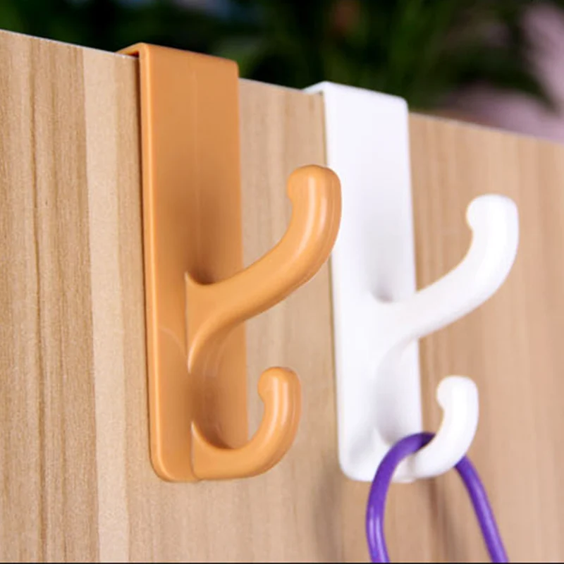 Door Storage Rack Towel Coat Belt Hanger Organizer Home For Kitchen Bathroom Random Color | Дом и сад