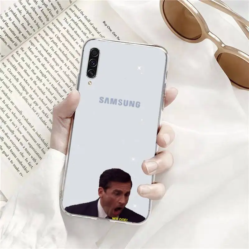 

The Office TV show funny Phone Cases Transparent for Samsung A71 S9 10 20 HUAWEI p30 40 honor 10i 8x xiaomi note 8 Pro 10t 11