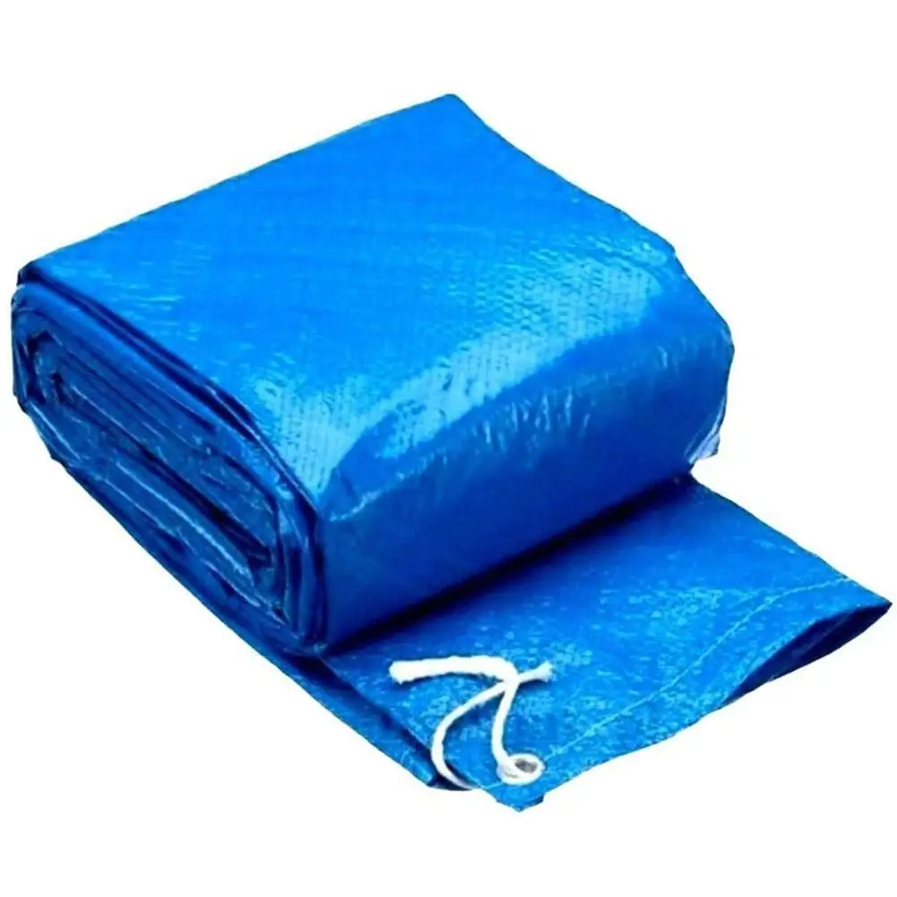 

Lightweight Pool Cover Rainproof Protective Garden Thicken Home Keep Clean Rectangular Anti Dust Polyester Easy Use Above Ground