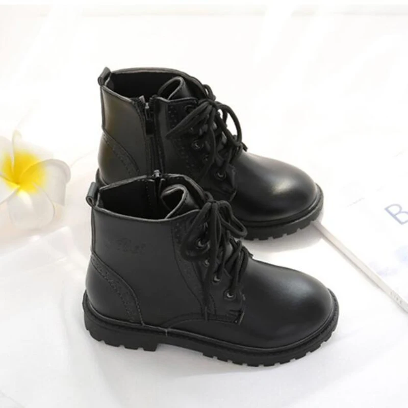 Винтажные Детские военные тренировочные ботинки весенне-осенние антиботинки
