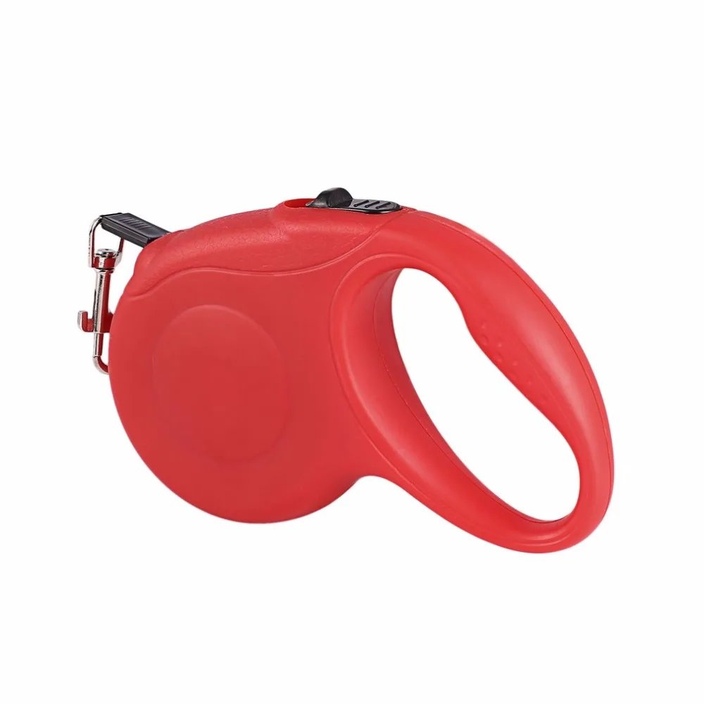 5M 16.5ft 33lbs Automatic Retractable Dog Leash Pet Dog Cat Solid Leash Chain Telescopic Pet Tractor Traction Rope