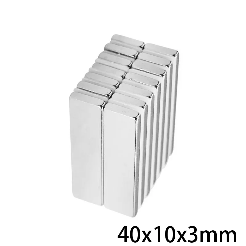 Мощный Неодимовый магнит 40x10x3 лист 40 х10 мм 5 ~ 50 шт. | Обустройство дома