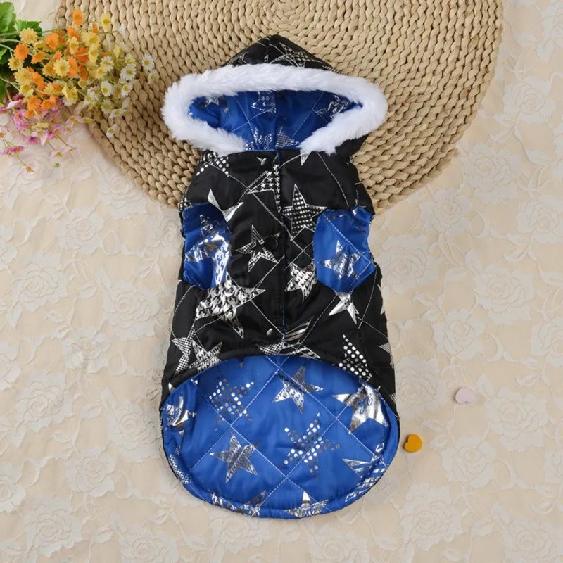 

Одежда для собак, зимняя теплая куртка, утепленный хлопковый жилет, одежда для домашних животных Тедди, костюм для собак, одежда для собак
