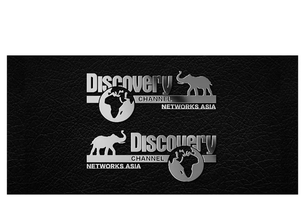 Металлическая наклейка XQRC значок discovery для 1 / 10 радиоуправляемого трекового
