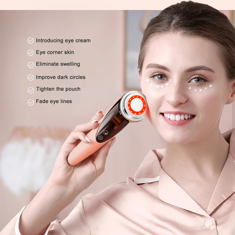 

Facial Massager Face Cleaner Lifting Machine High Frequency Promote Cream Absorption Skin Eye Care Skin Care Tool NShopping
