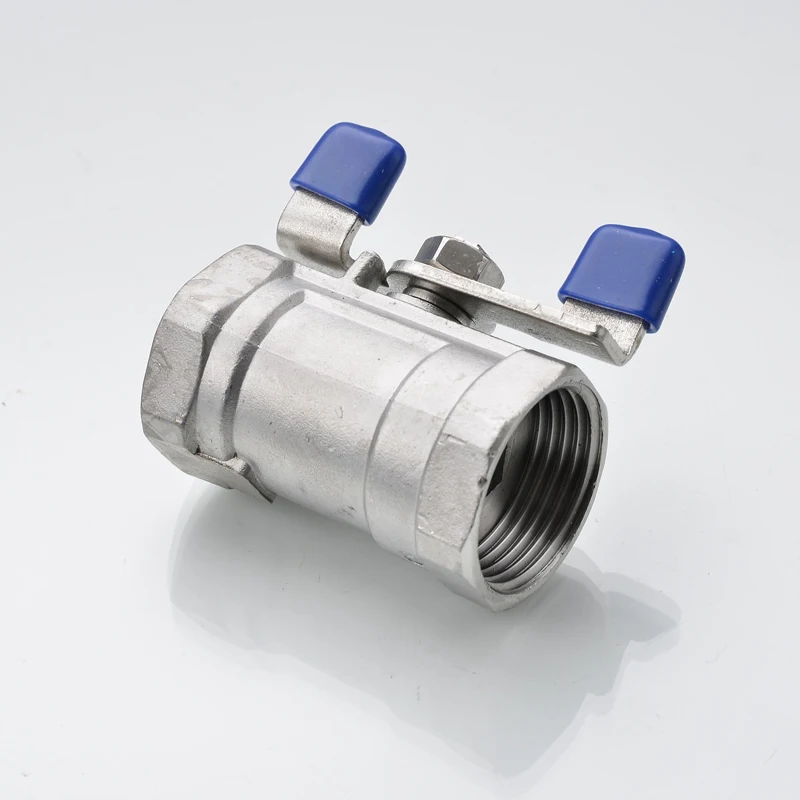 Шаровой кран из нержавеющей стали с ручкой-бабочкой для воды масла газа 1/4 дюйма