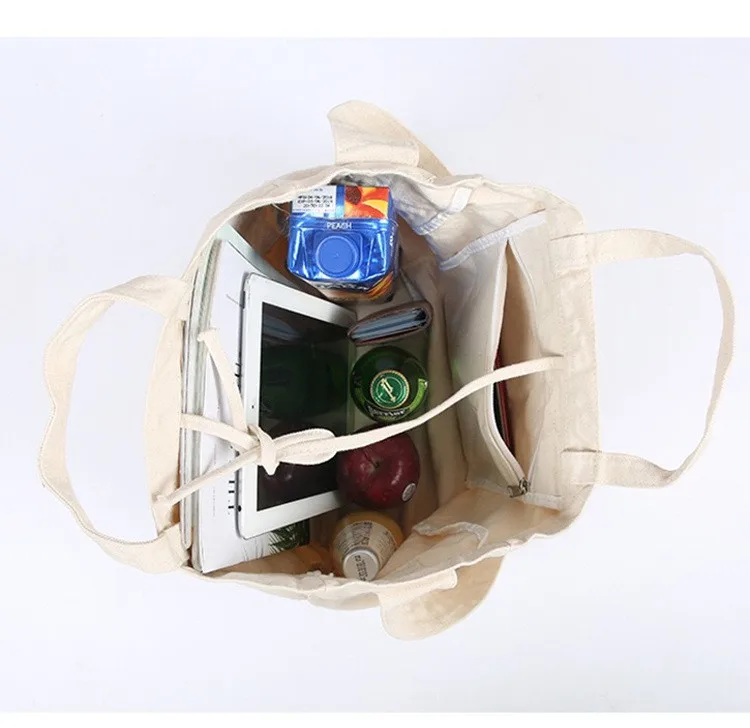 Повседневная Женская джинсовая сумка вместительный холщовый саквояж на плечо