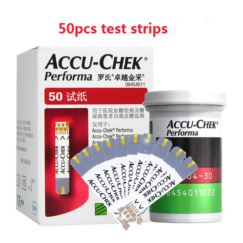 

Accu Chek Performa Blood glucometer Sugar Actieve Diabetic Tester Diabetes Glucosemeter Monitor Meting Test Strips