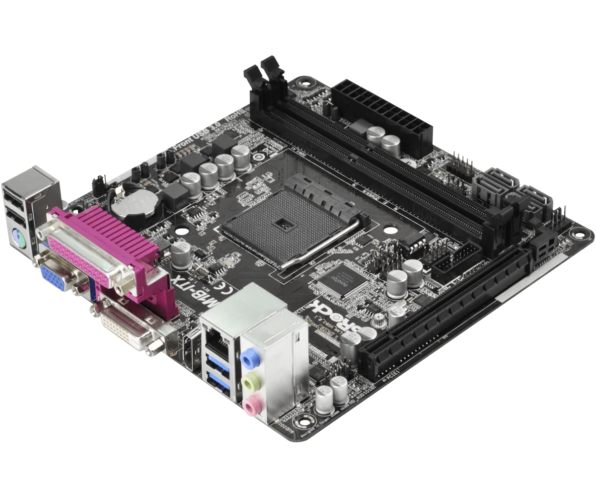 Материнские платы Mini-ITX AM1 ASRock стандартная материнская плата DDR3 16 ГБ PCI-E 2 0 SATA III USB3.0