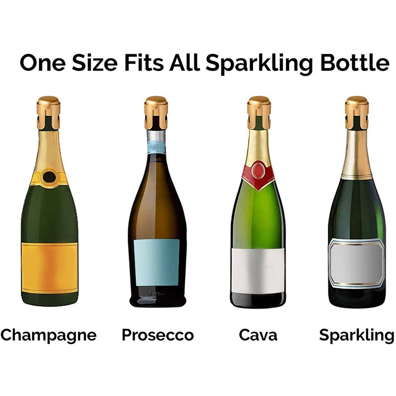 Пробка для бутылки шампанского из нержавеющей стали портативная Уплотнительная