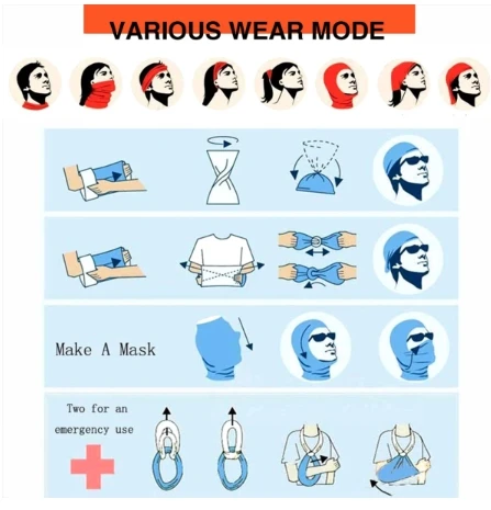 

Winter Warm Scarf Strange Story Cosplay Adult/child Outdoor Hiking Mountain Riding Snowboard Multifunctional Head Scarf Boy/girl