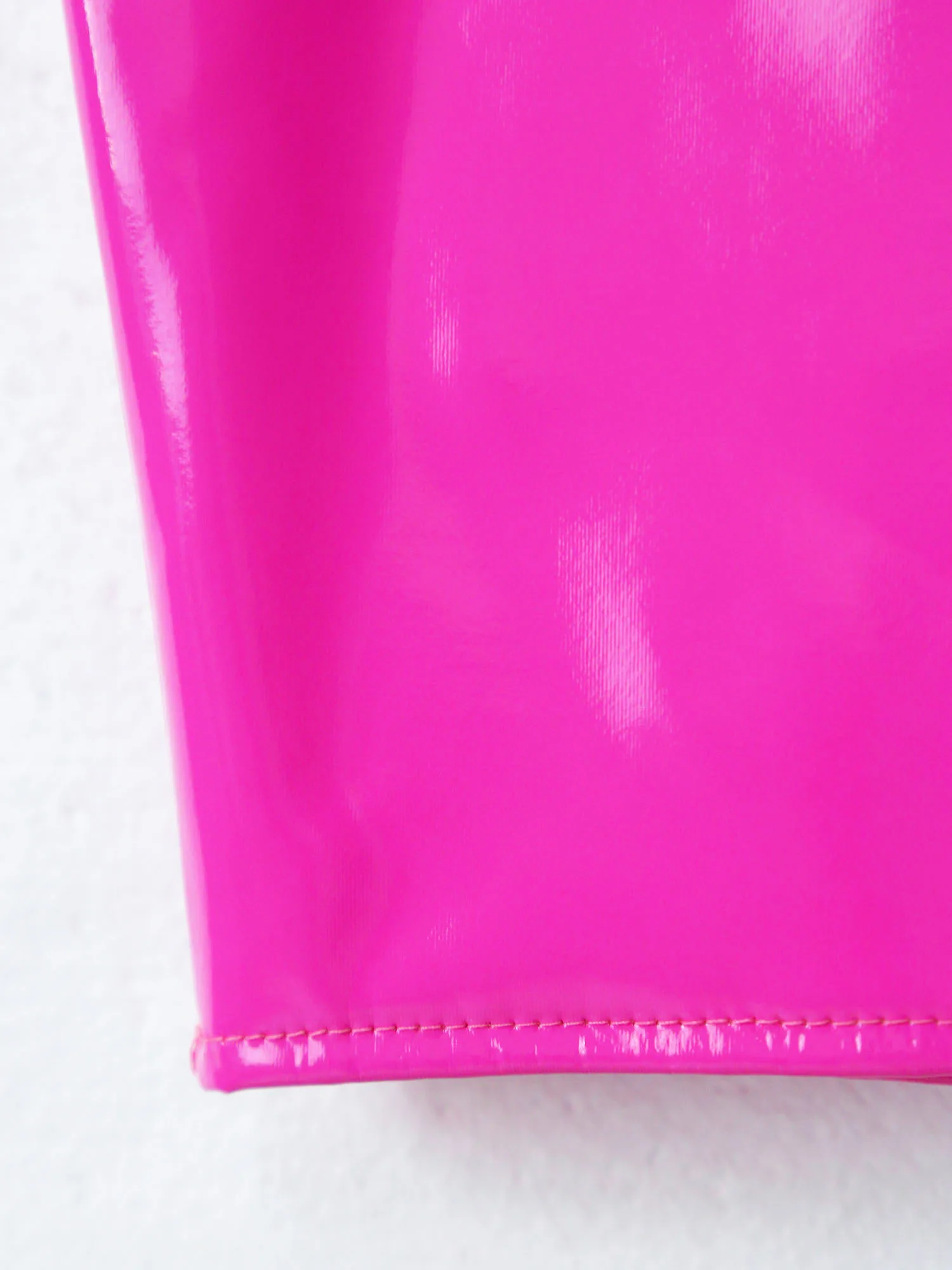 Женские мини-юбки из искусственной кожи Женская Глянцевая облегающая