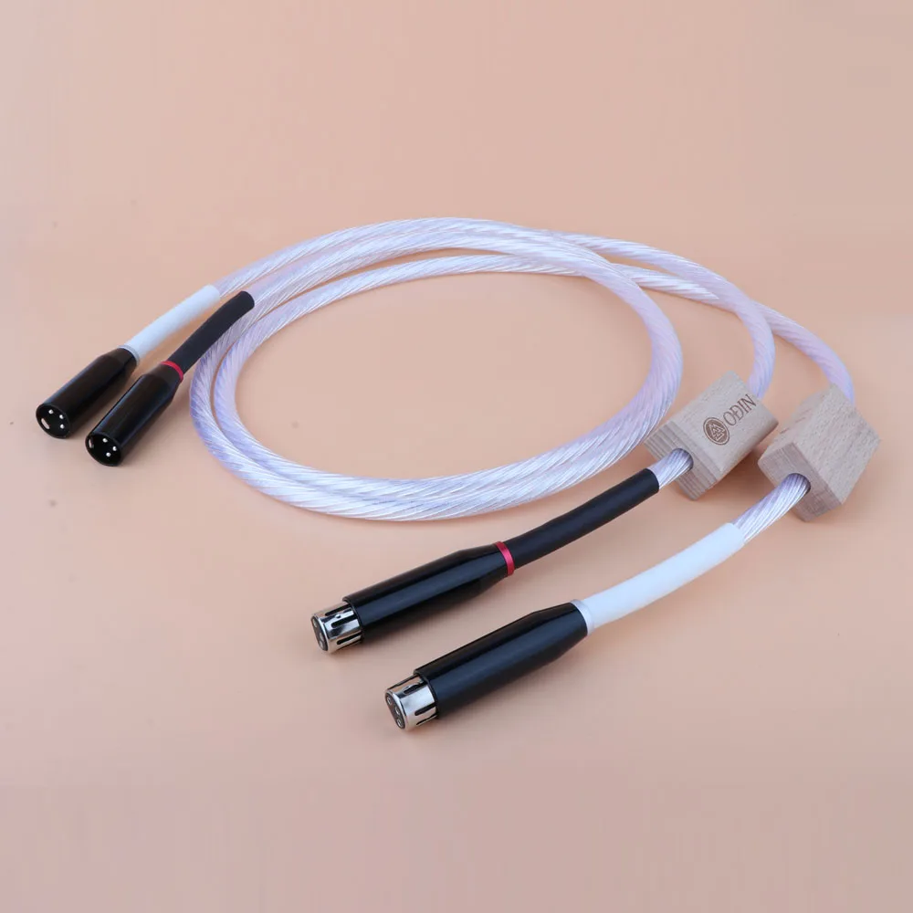 Nordost Odin Supreme ссылка соединители кабеля с 8 ю ядрами серебряным покрытием XLR