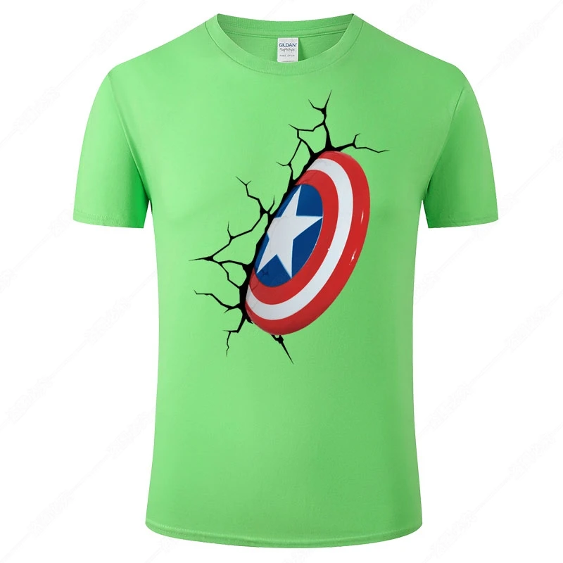 Футболка Мужская/Женская хлопковая с принтом забавный Повседневный Топ Капитана