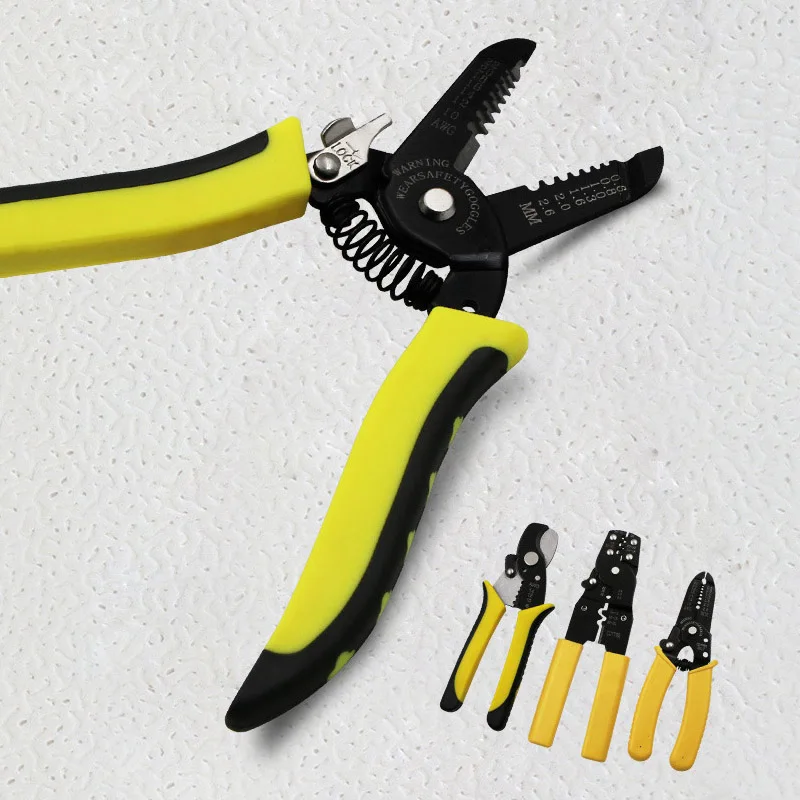 2 в 1 плоскогубцы для зачистки проводов резак пилинг обжимной инструмент кабелей