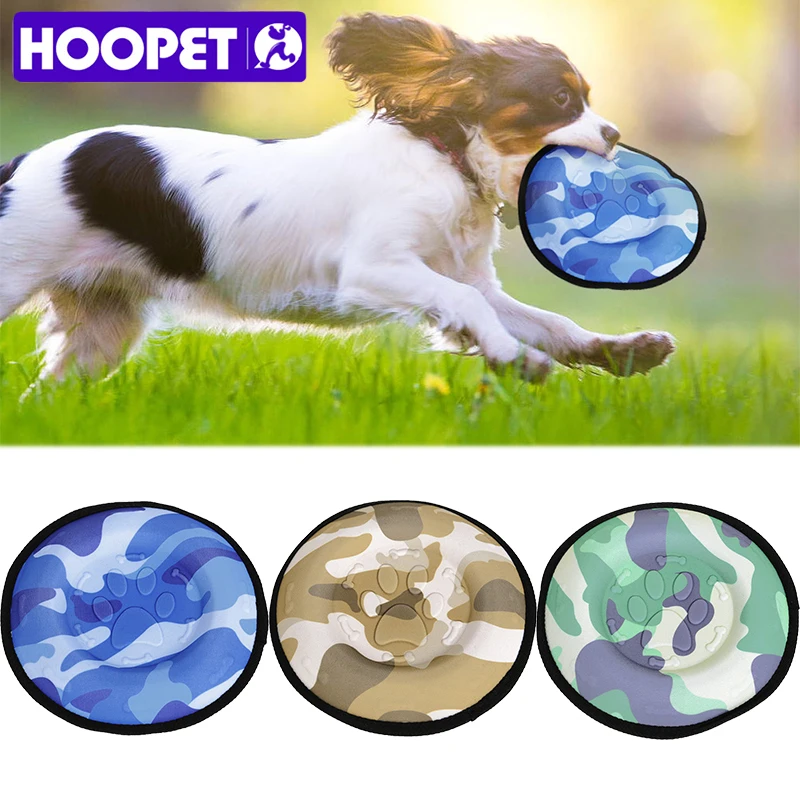 HOOPET летающие диски для домашних животных большая летающая тарелка собак игрушки