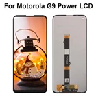 ЖК-дисплей 6,8 дюйма для Motorola Moto G9, внешний аккумулятор, ЖК-дисплей и сенсорный экран с цифровым преобразователем в сборе, запасные части