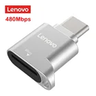 Lenovo D201 USB C TF кардридер 480 Мбитс Тип C к TF Мини кардридер Micro SD OTG адаптер для Windows XP  78MAC OS
