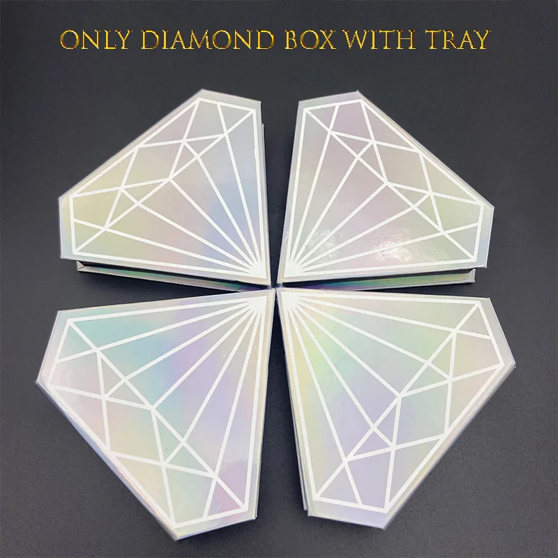 Mikiwi оптовая упаковка ромбовидной формы голографическая только пустой чехол с