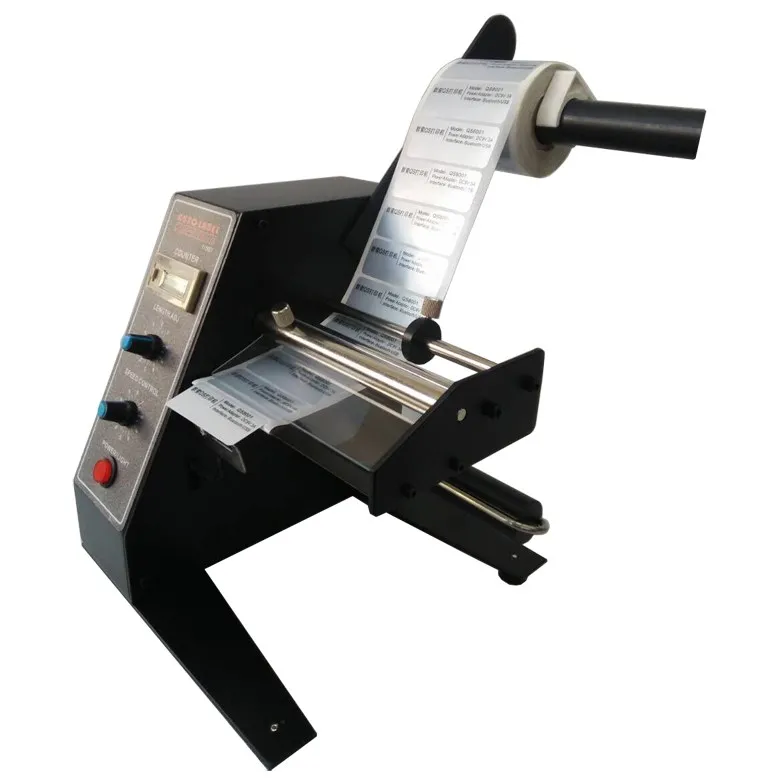 Enlarge Automatic Label Dispenser 1150D Device Sticker 220V 50HZ Label stripping machine