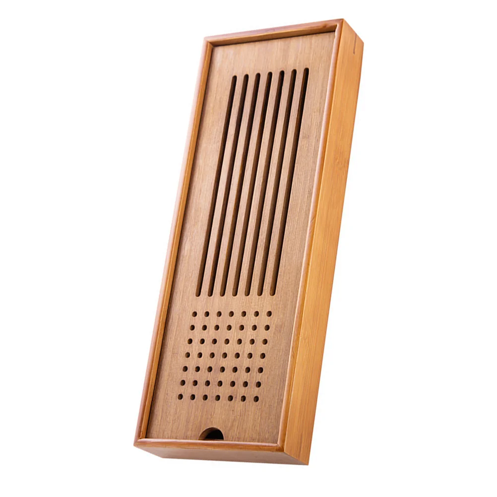 1pc Simple Tea Tray Exquisite Draining Making | Дом и сад