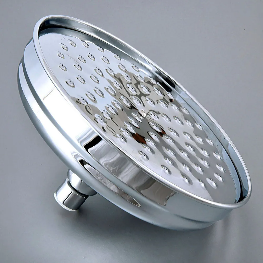 polished chrome round 8 rainfall shower head extension pipe wall arm shower arm bathroom accessory standard 12 nsh103 free global shipping