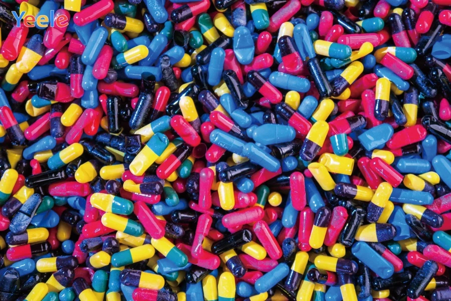 Yeele капсулы таблетки Профессиональный фон для фотосъемки на заказ портретной