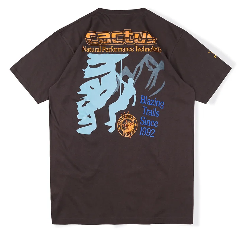 

Street trend Travis Scott Festival pop up tour short sleeve T-shirt
