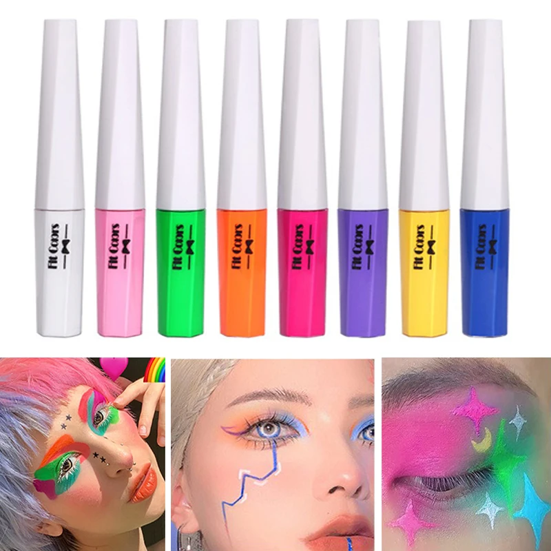 8 цветов матового цвета комплект подводки для глаз макияж Водонепроницаемый