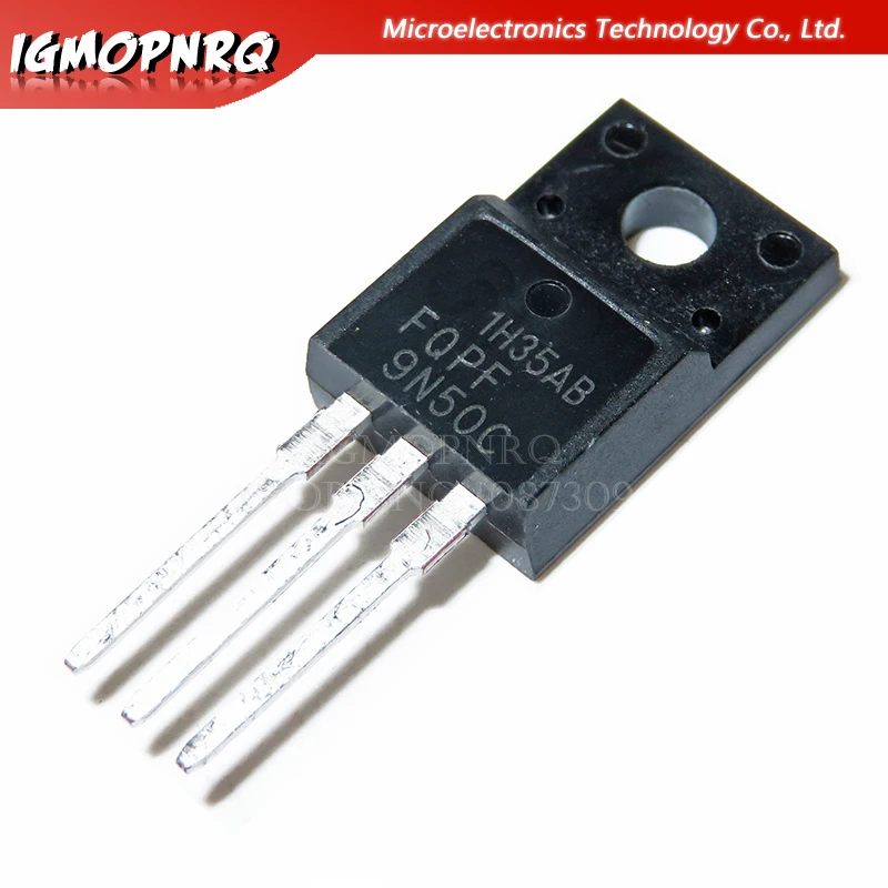 

10PCS FQPF9N50C TO-220 9N50C 9N50 TO220 FQPF9N50 new MOS FET transistor