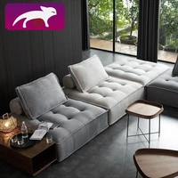 hrz fabric sofa corner type living room furniture sofa with backrest