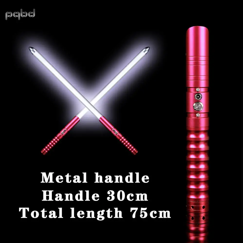Световой меч pqbd с металлической ручкой FX светодиодный светильник типа световая