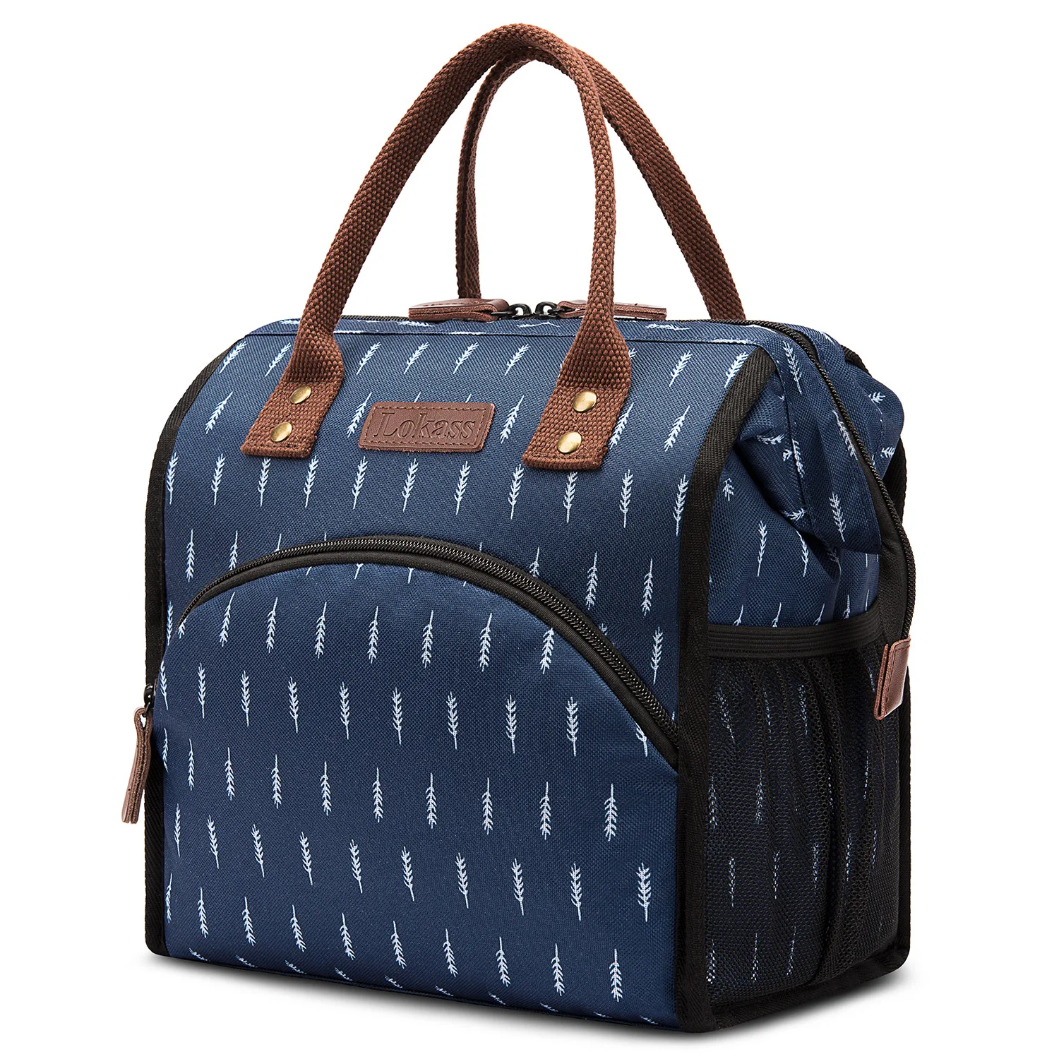 

Large Capacity Waterproof Portable Cooler Thermal Insulated Box Student Lunch Bag Oxford Picnic Basket