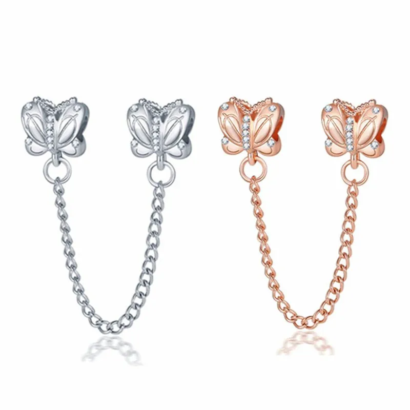 

1 шт. новый милый кулон-бабочка DIY бусины подходят для оригинального браслета Pandora очаровательные женские ювелирные изделия подарки