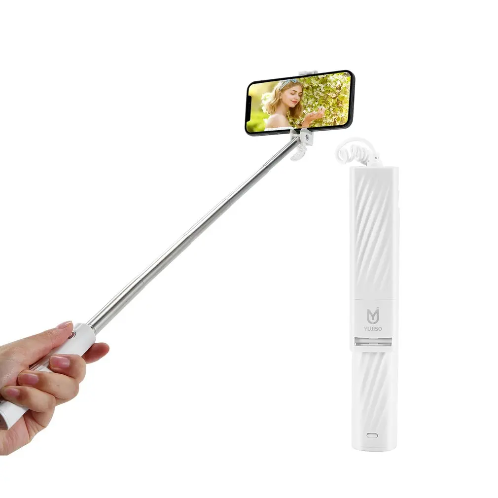 

Wire Selfie Stick Handheld Portable Compact Cell Phone Mini Selfie Stick Live Stream Stand Holder For Smartphone