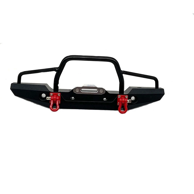 

Adjustable Metal Front Bumper with Winch with 2Pcs Hard Aluminum Alloy 25T M3 Steering Link Servo Arm Horn
