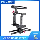 Алюминиевая камера YELANGU C8, набор для видеосъемки, кино, для DSLR-камер Canon, с верхней ручкой