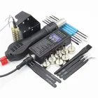 Riesba 8858 PLUG Портативная паяльная станция BGA, воздуходувка горячего воздуха, тепловая пушка + сварочные инструменты