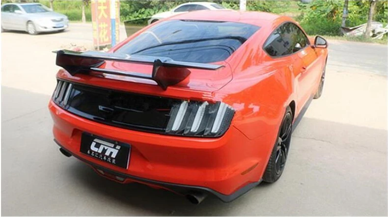 Спойлер для Ford Mustang 2015 2016 2017 2018 2019 2020 Высокое качество углеродного волокна и FRP