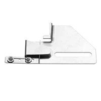 1 pc dayu205 adjustable cloth guide hemmer sewing machine folder accessories for 2 3 needle cover stitch machine binding
