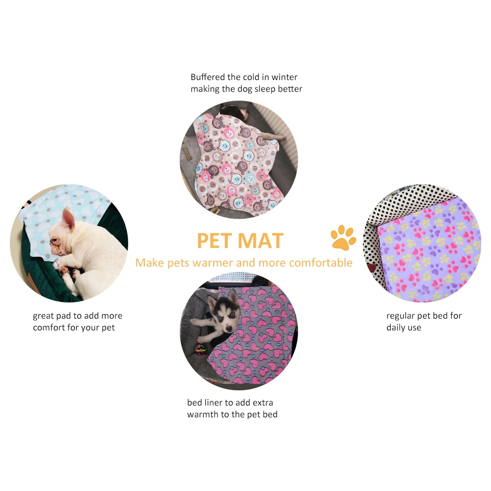 Домашние животные собаки кошки мягкое Флисовое одеяло на кровать коврик милый