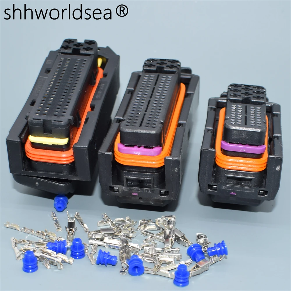 Shhworld 1 комплект 81 Pin/Way автомобильный разъем ECU 368376 368389 368382 Автоматическая вилка