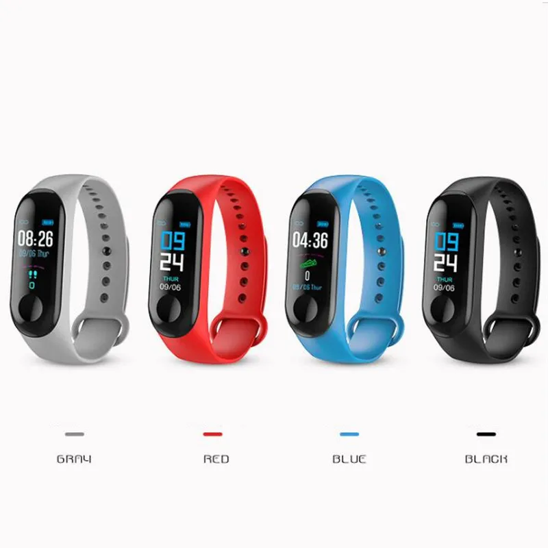 Smart Wristband Bracelet Screen Correa Smartband IP67 Waterproof Blood Pressure Tracker Sport Watch Activity Fitness | Электроника